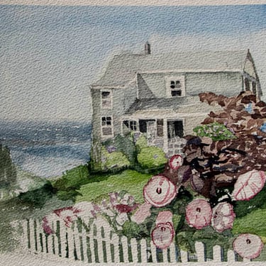 Julie Schaffer | "Hibiscus & Cottage by the Sea"