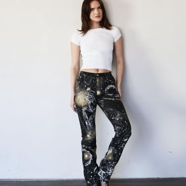 Vintage Roberto Cavalli Archival F/W 2003 Zodiac Jeans | Backroom