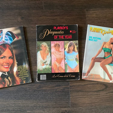 Vintage Playboy Magazines Special Editions Set of 3 70s 80s and 90s 