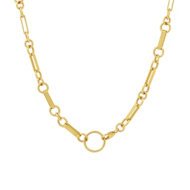 20" Rosette Chain - Yellow Gold