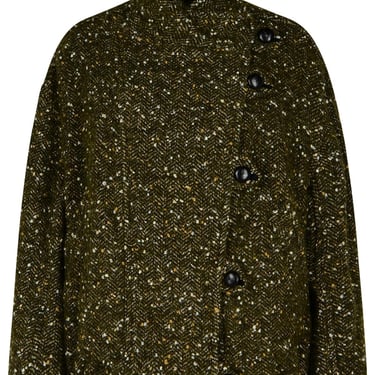 Isabel Marant Etoile 'Hanis' Green Wool Blend Jacket Women