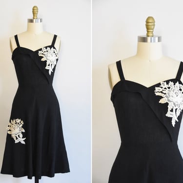 1950s Evening Bloomer dress 