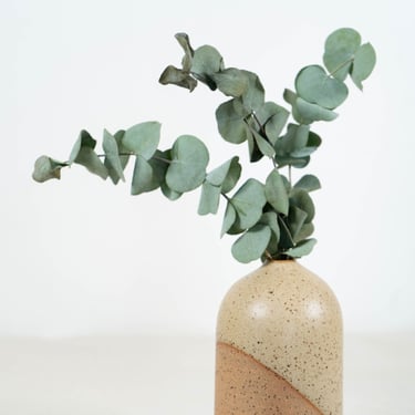 Speckled Sandstone Bud Vase