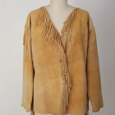 1970s Suede Fringe Jacket