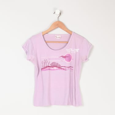 Vintage 1970s Hatteras, N.C. T-Shirt - seventies, beach, ocean, north carolina - Women's L 