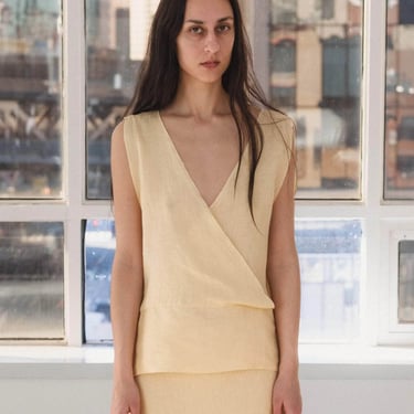 Garlin Top - Fine Linen