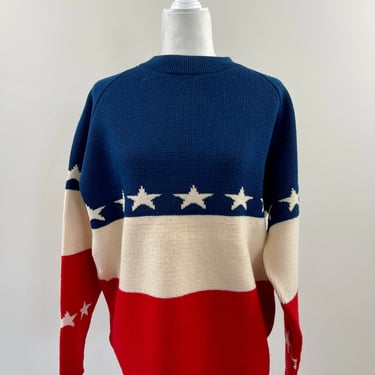 1980s Wool "Americana" Sweater 