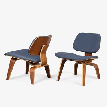 Eames LCW Chairs, Pair