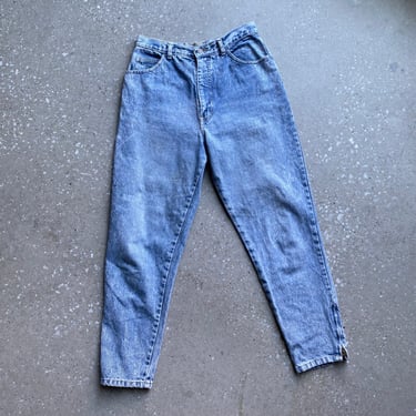 Vintage 90s Jeans / Bonjour Jeans Small / Vintage High Waisted Jeans / Vintage Stone Washed Jeans / Vintage Light Wash Denim Jeans 28 Waist 