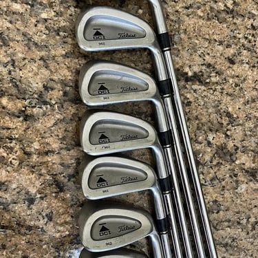 Titleist 962 Iron Set 3-9 6.0 Rifle Shafts +1”