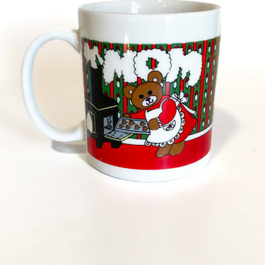 Holiday Mom Bear Mug