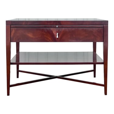 Rosenau Mahogany Rectangular Side Table by Bolier & Company 