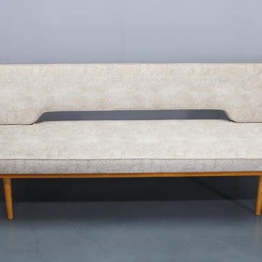 1960s Miroslav Navratil Convertible Restored Daybed Sofa, Czechoslovakia 